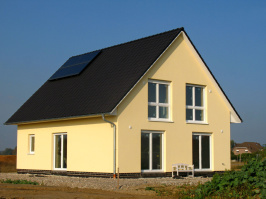 Werbebanner zur Heidenheim Massivhaus Preisoffensive mit schmelzenden Preisen für den Hausbau in MV und Brandenburg.